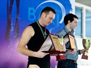 В Баку определились первые победители турнира по подводной стрельбе - ФОТО