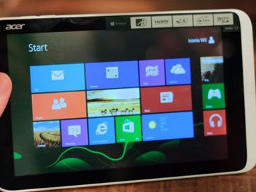 Acer представила новый планшет Iconia W3