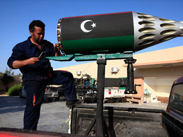 Самодельное оружие ливийских мятежников - ФОТОСЕССИЯ