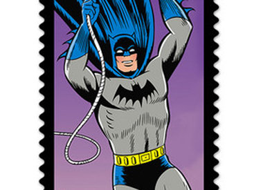 В США выпустят марки в честь 75-летия Бэтмена
