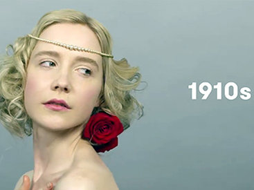 Сто лет красоты русских девушек уместили в минутном видео - ВИДЕО