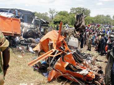 В автокатастрофе в Замбии погибли более 50 человек - ВИДЕО