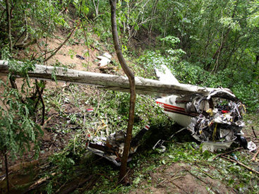 Легкомоторный самолет разбился в Новосибирской области
