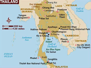В Таиланде прогремел взрыв, 10 раненых