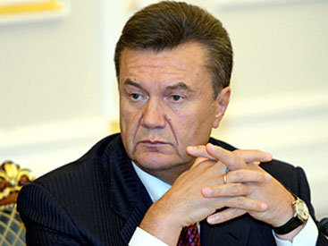 Виктор Янукович: "Украина заинтересована в получении газа с "Шахдениз" в Азербайджане"