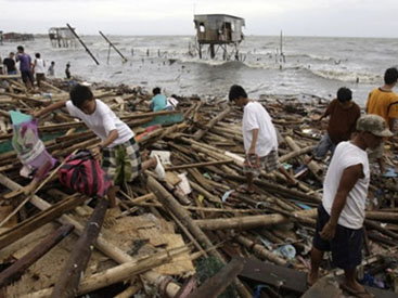 Супертайфун убил 6300 человек на Филиппинах