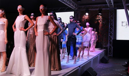 В Баку состоялся дебютный показ широко известного в ОАЭ азербайджанского дизайнера El Jammi Gozalli - ФОТО