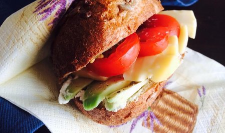 Идеи для завтрака: Бутерброд с авокадо - Пошаговый рецепт - ФОТО