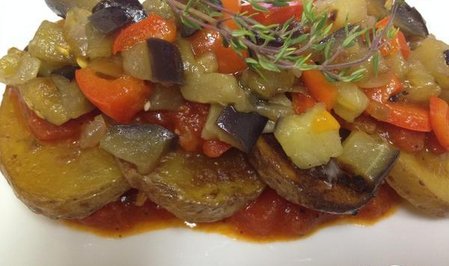Tombet-Картофель с овощным соусом - Пошаговый рецепт - ФОТО