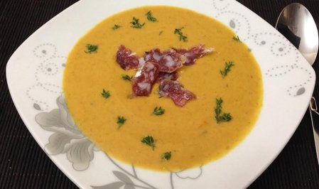 Тыквенный суп с карри - Пошаговый рецепт - ФОТО