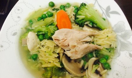 Куриный суп с овощами - Пошаговый рецепт - ФОТО