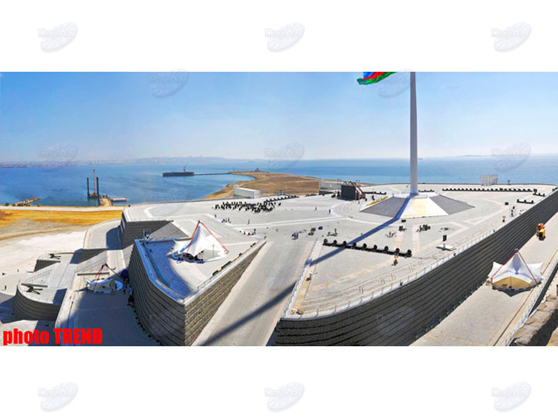 В Азербайджане установлен самый высокий флагшток в мире - ФОТО