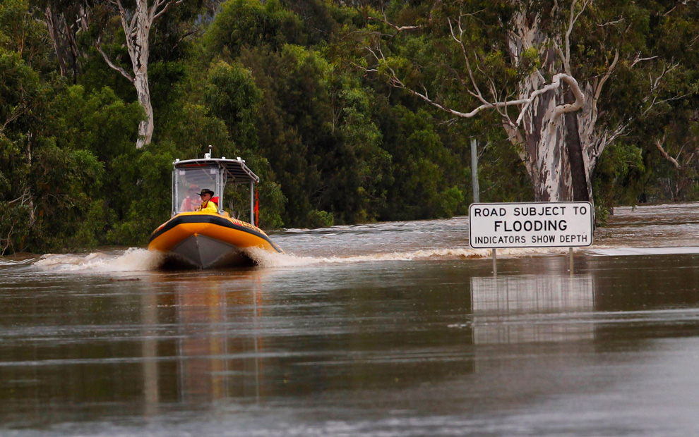 Новый Год под водой: В Австралии продолжаются разрушительные наводнения - ФОТОСЕССИЯ