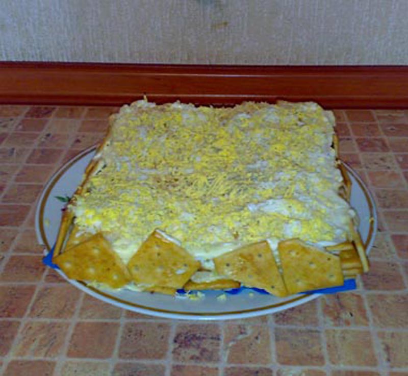 Соленый тортик из Неаполя - ФОТО