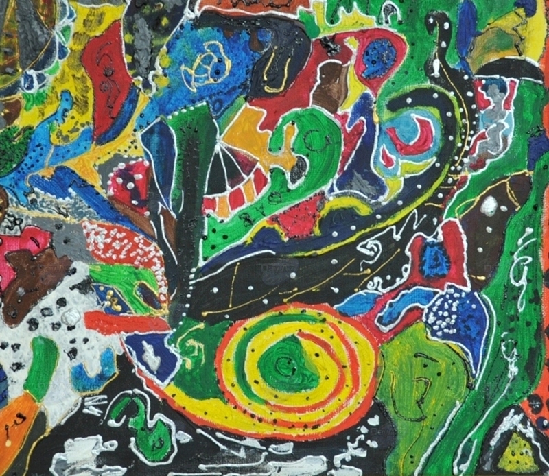 Все краски мира в работах семилетнего художника - ФОТО