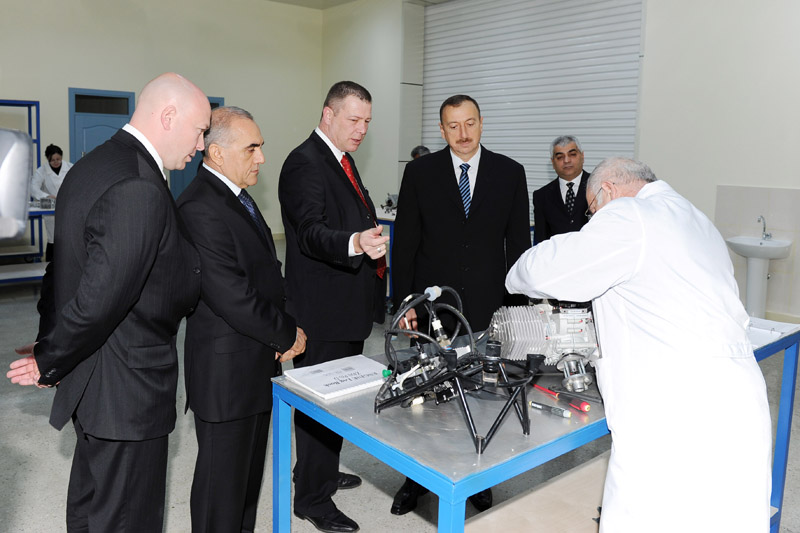 Президент Азербайджана принял участие в открытии ряда предприятий оборонной промышленности - ОБНОВЛЕНО - ФОТО