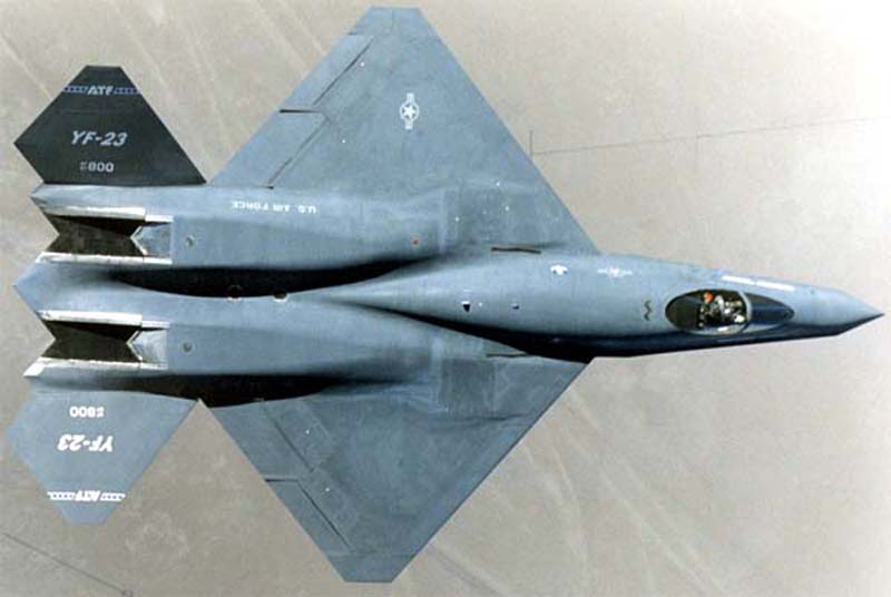 Многоцелевой истребитель F-23 Black Widow II - ФОТО