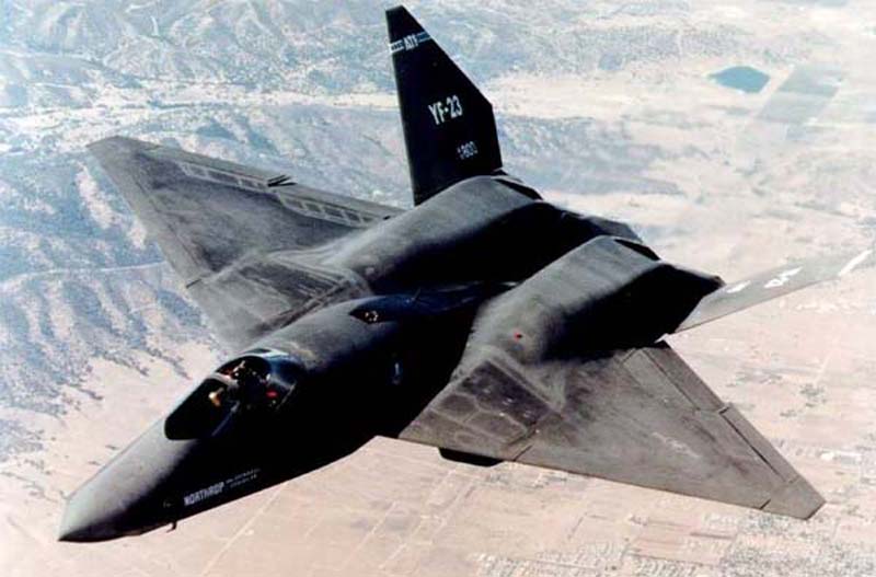 Многоцелевой истребитель F-23 Black Widow II - ФОТО