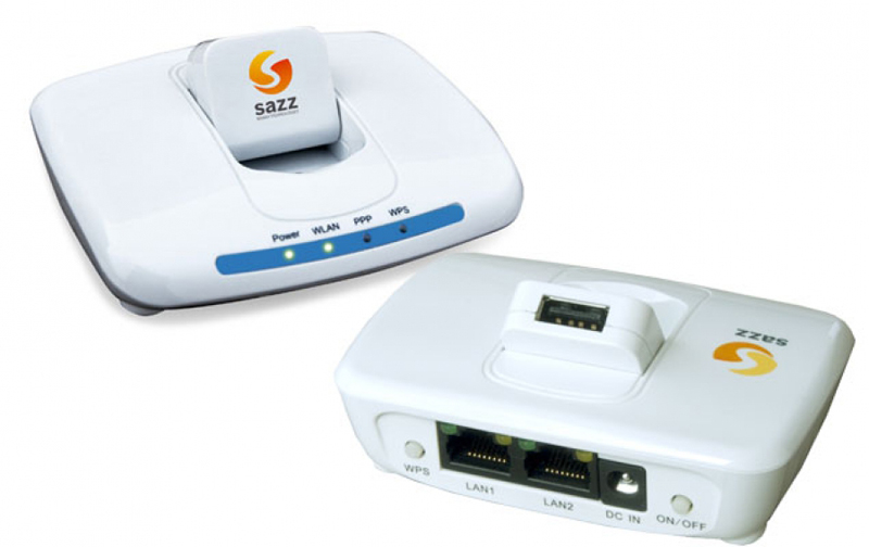 SAZZ предоставляет услуги беспроводного 4G Интернета - ФОТО