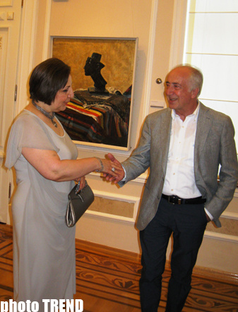 В Баку прошла выставка известного азербайджанского художника - ФОТО