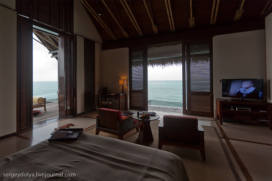 Лучший в мире курортный отель на Мальдивах - ФОТОСЕССИЯ