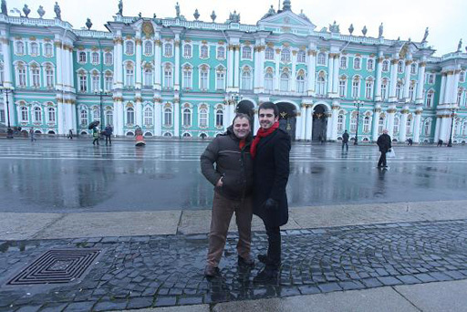 Азербайджанские ведущие рассказали пикантные подробности о своей поездке в Россию - ФОТО