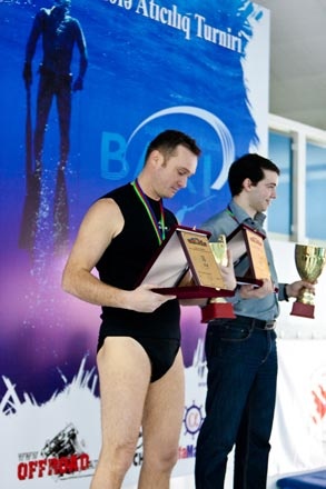 В Баку определились первые победители турнира по подводной стрельбе - ФОТО