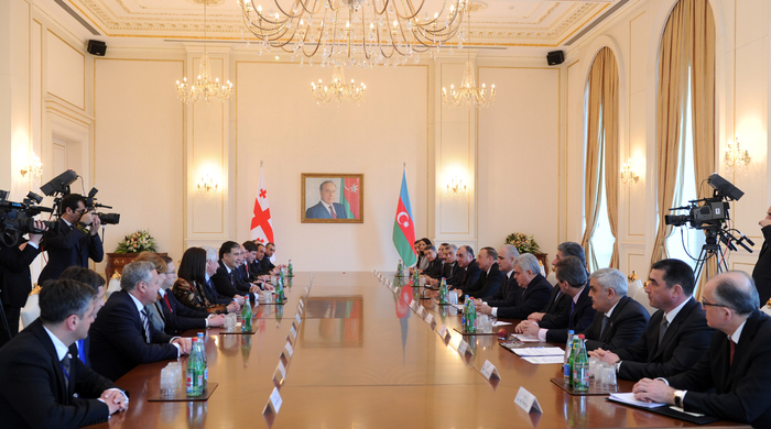 Президент Ильхам Алиев: "Грузино-азербайджанские связи находятся на высоком уровне" - ОБНОВЛЕНО – ФОТО