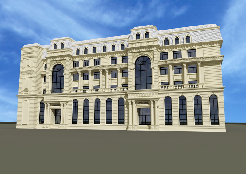 Здание в центре Баку станет более привлекательным – ФОТО