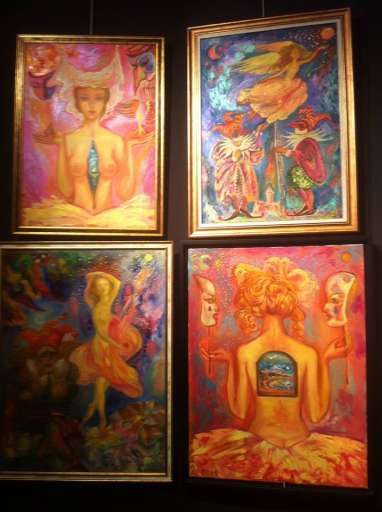Картины Нигяр Нариманбековой представлены в Центре Пьера Кардена - ФОТО