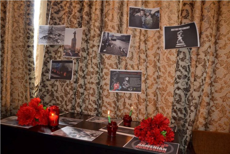 В Львове почтили память жертв Ходжалинского геноцида - ФОТО