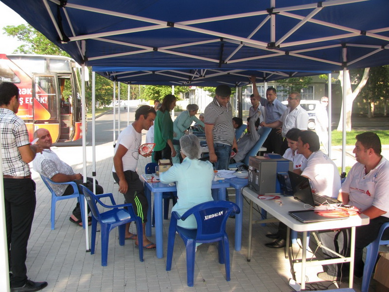 Qanvermə aksiyası uğurla davam edir - FOTO