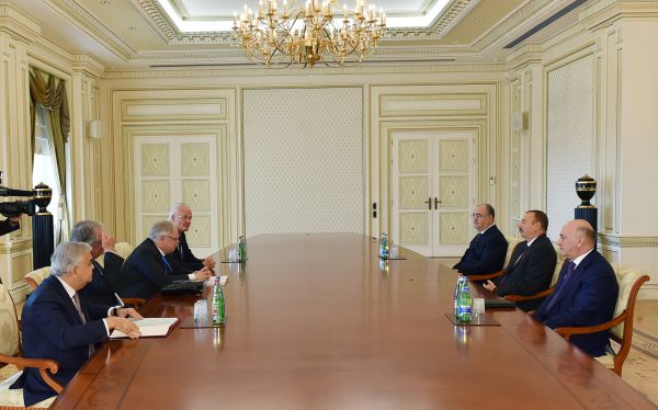 Президент Ильхам Алиев принял председателя Европейского суда по правам человека - ОБНОВЛЕНО - ФОТО