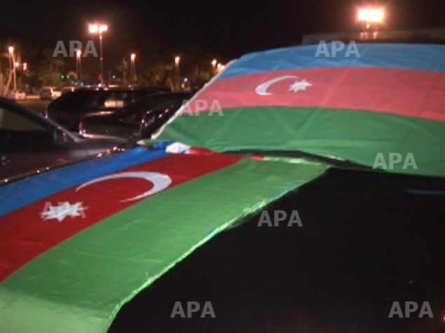 Как в Баку отпраздновали попадание "Карабаха" в Лигу Европы - ФОТО - ВИДЕО