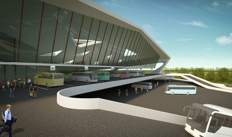 Автовокзал 2 направления. Автовокзал будущего. Проект автовокзала. Автовокзал проект архитектура. Необычные автовокзалы.