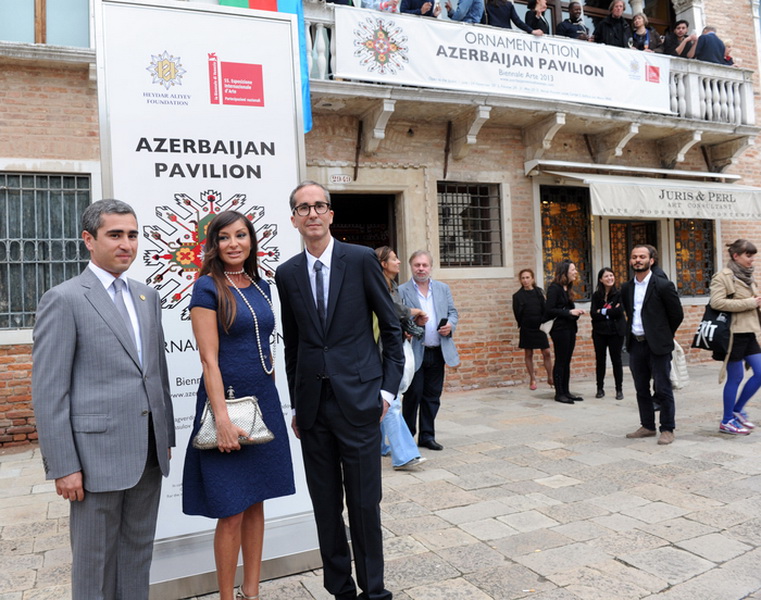 Первая леди Мехрибан Алиева приняла участие в церемонии открытия павильона Азербайджана в рамках Венецианской биеннале - ФОТО