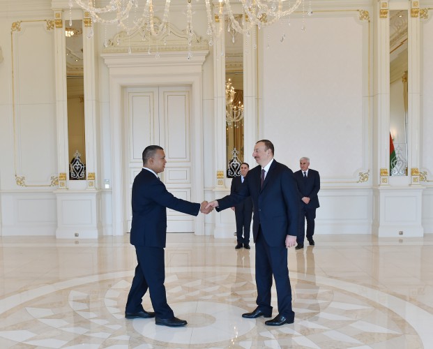 Президент Ильхам Алиев принял верительные грамоты новоназначенных послов Словакии, Эфиопии, Монтенегро и Венесуэлы - ОБНОВЛЕНО - ФОТО - ВИДЕО