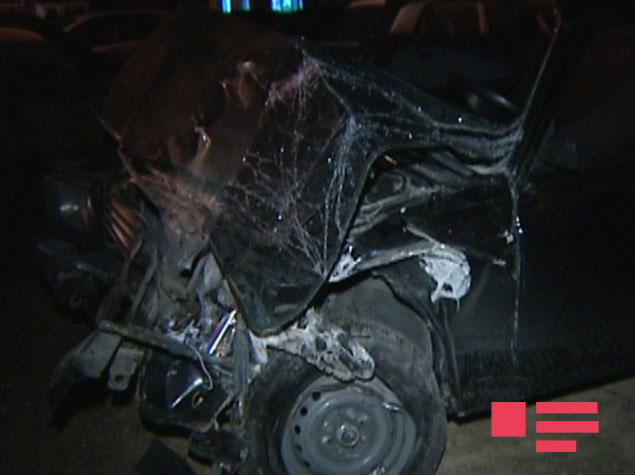 Пьяный таксист совершил тяжелое ДТП в Баку: трое ранены - ФОТО