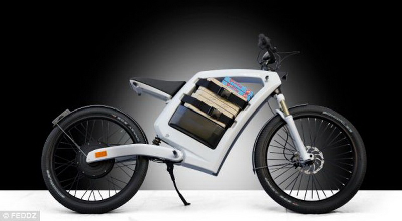 Немцы создали необычный электроцикл за 6000 евро - ФОТО