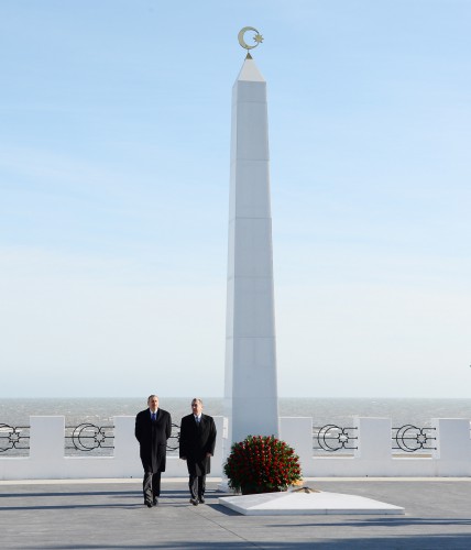 Поездка Президента Ильхама Алиева в Сумгайыт - ОБНОВЛЕНО - ФОТО