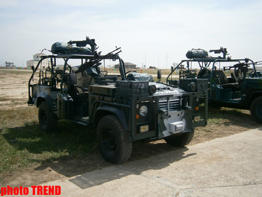 Прошел смотр новой военной техники Госпогранслужбы Азербайджана - ОБНОВЛЕНО - ФОТО