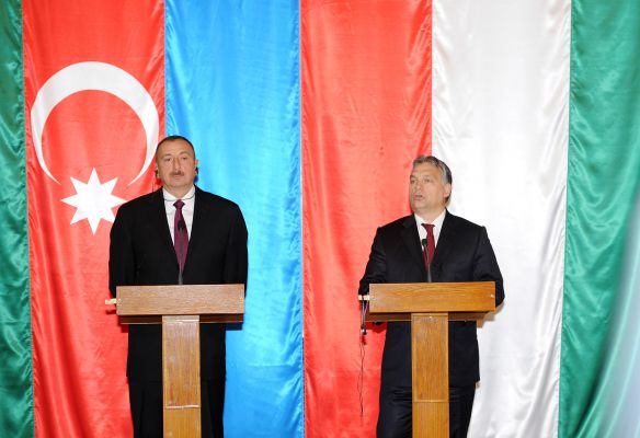 Президент Ильхам Алиев: "Связи Азербайджана и Венгрии достигли уровня стратегического партнерства" - ОБНОВЛЕНО - ФОТО