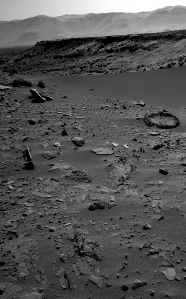На Марсе обнаружен летающий камень - ФОТО