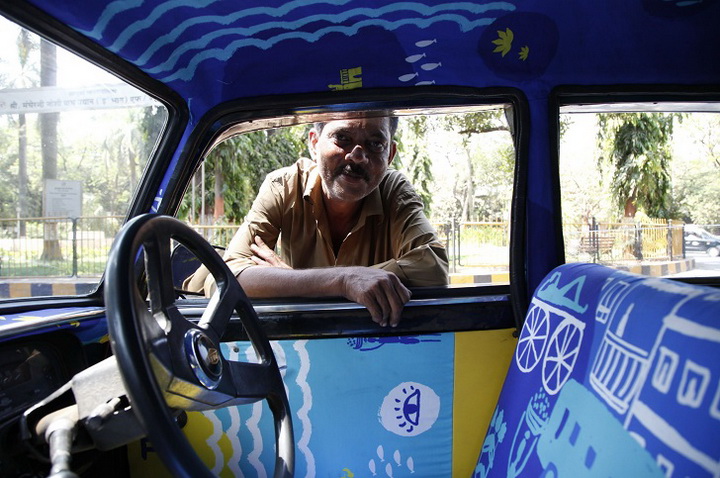 Удивительнейшие такси в Мумбаи - ФОТОСЕССИЯ