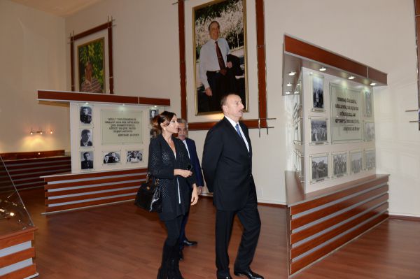 Поездка Президента Ильхама Алиева и его супруги Мехрибан Алиевой в Гянджу, Геранбойский, Дашкесанский районы и Нафталан - ОБНОВЛЕНО - ФОТО