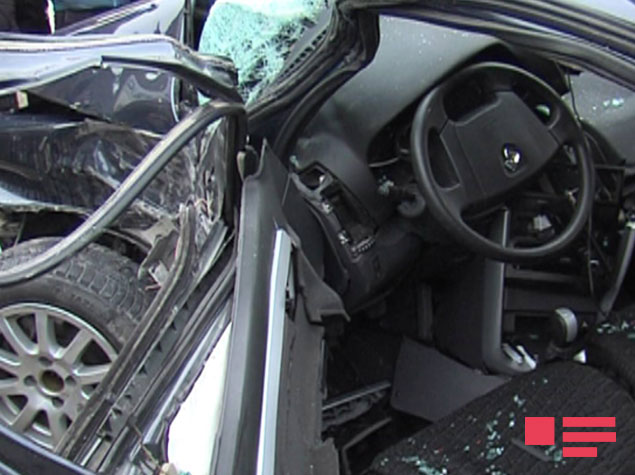 В Баку столкнулись Audi, BMW, Ford и ВАЗ, есть погибший - ФОТО