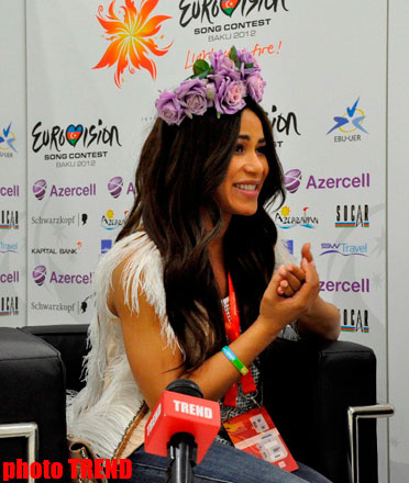 Украинская участница "Евровидения 2012" о своих потрясающих впечатлениях о Баку - ФОТО