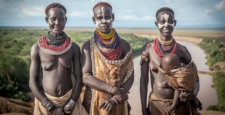 Жизнь женщин в африканских племенах - ФОТОСЕССИЯ