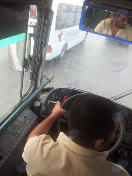 Как водители автобусов насмехаются над законом - ФОТО
