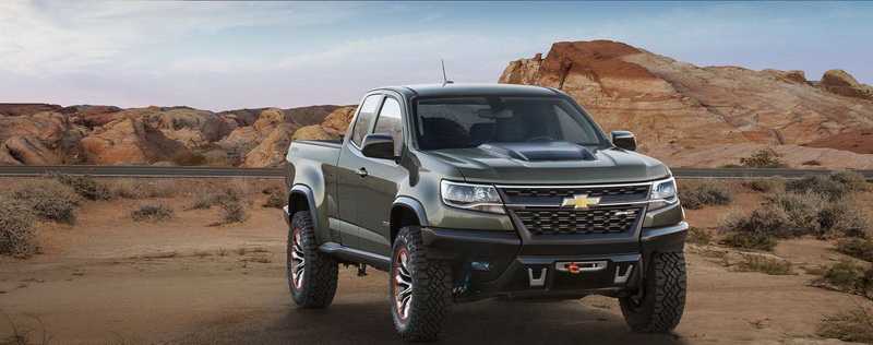 Пикап Chevrolet Colorado получил экстремальное исполнение - ФОТО